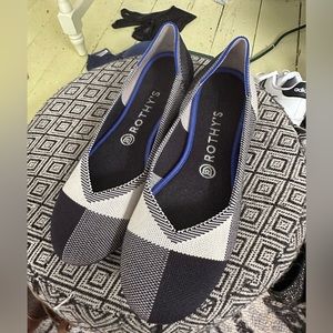 Women’s Rothy’s Flats in Plaid